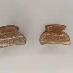 Хаки крабики маленькие, 2.5 см, 2 штуки