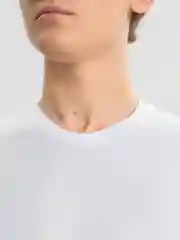 Белый футболка мужская, хлопок
