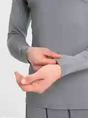 Серый рашгард тайтсы комплект