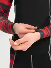 Алый рашгард тайтсы комплект