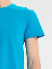 Лазурный мужская футболка