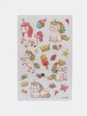Розовый переводная татуировка, 12*8 см