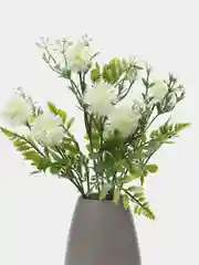 Белый искусственные цветы для декора, 30 см