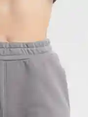 Серый костюм женский спортивный, теплый