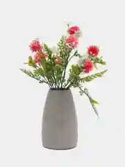 Красный искусственные цветы для декора, 30 см