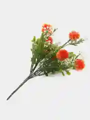 Оранжевый искусственные цветы для декора, 30 см