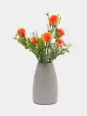 Оранжевый искусственные цветы для декора, 30 см