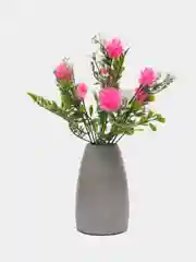 Розовый искусственные цветы для декора, 30 см