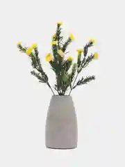 Желтый искусственные цветы для декора, мелкая ромашка