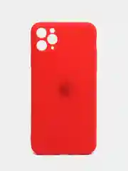 Красный чехол для iPhone 11 Pro Max с защитой камеры