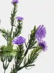 Фиолетовый искусственные цветы для декора, мелкая ромашка