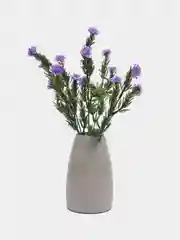 Фиолетовый искусственные цветы для декора, мелкая ромашка