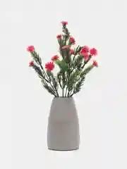 Красный искусственные цветы для декора, мелкая ромашка