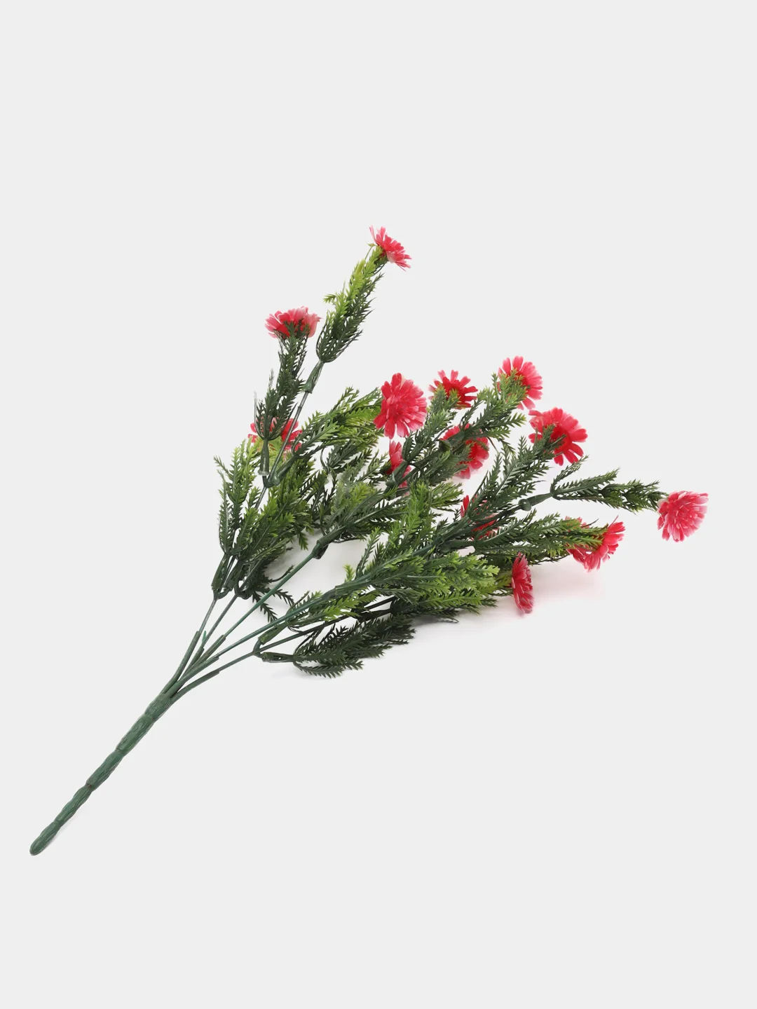 Красный искусственные цветы для декора, мелкая ромашка