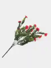 Красный искусственные цветы для декора, мелкая ромашка