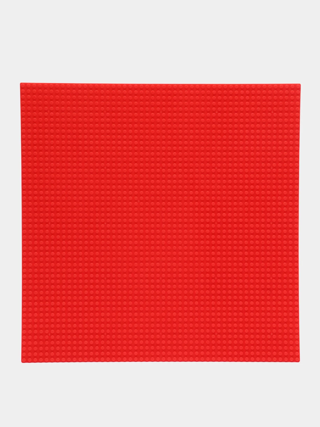 Красный пластина для конструктора, 40*40