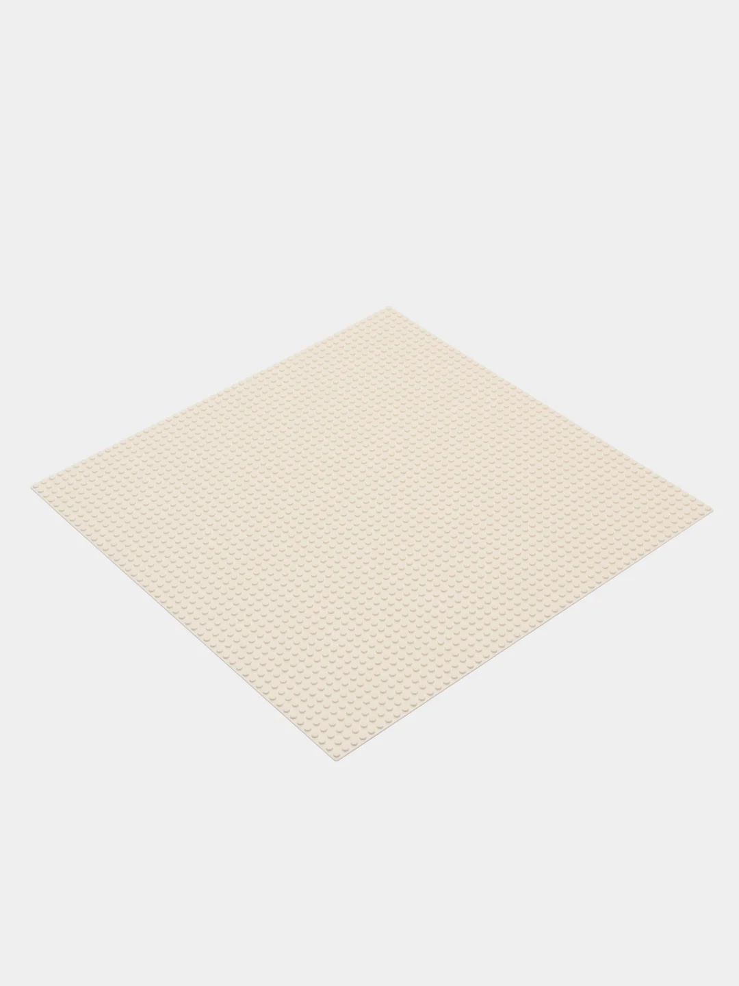 Белый пластина для конструктора, 40*40