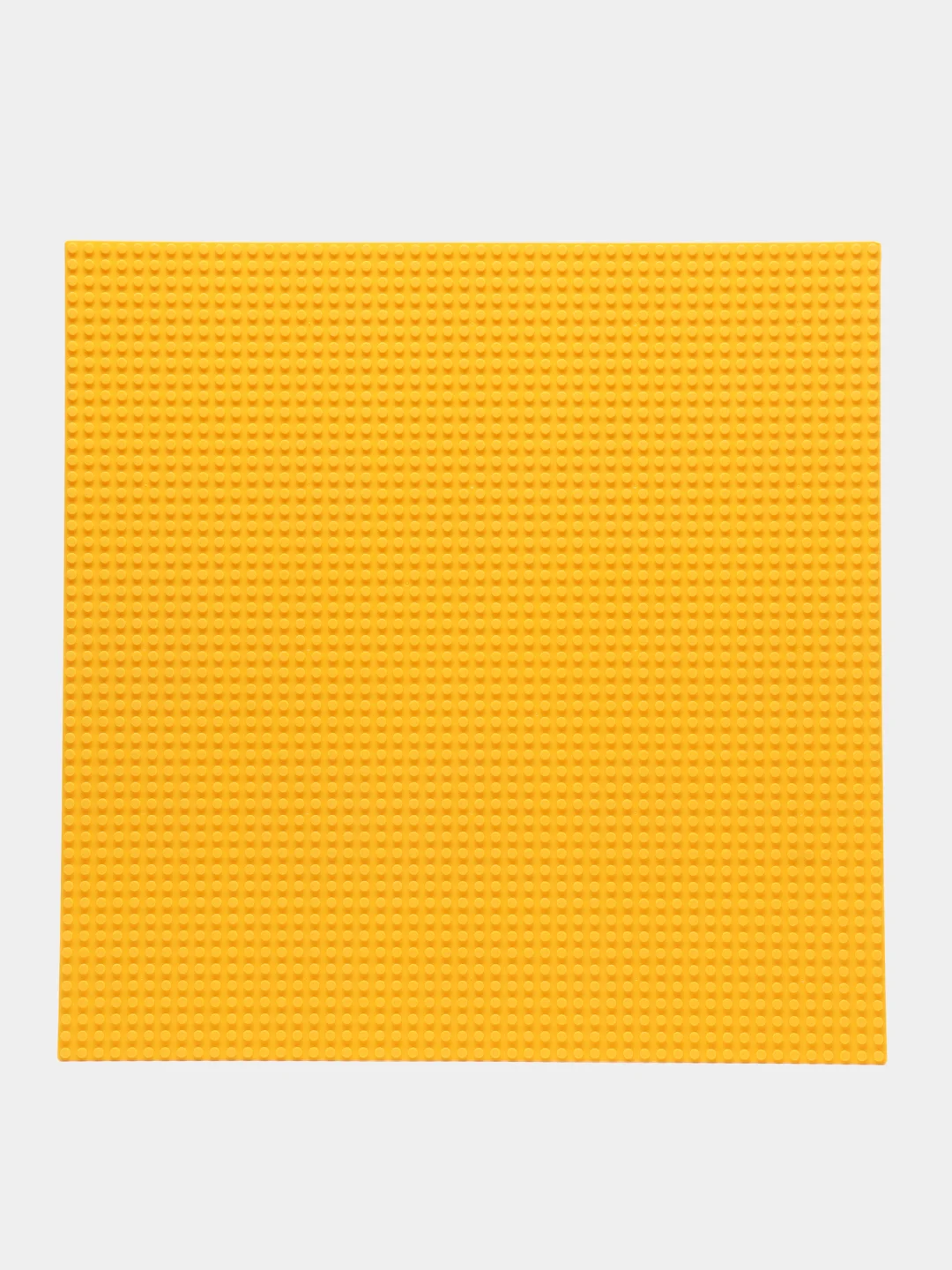 Желтый пластина для конструктора, 40*40