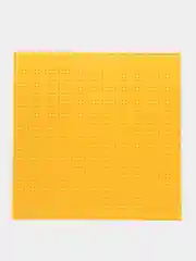 Желтый пластина для конструктора, 40*40