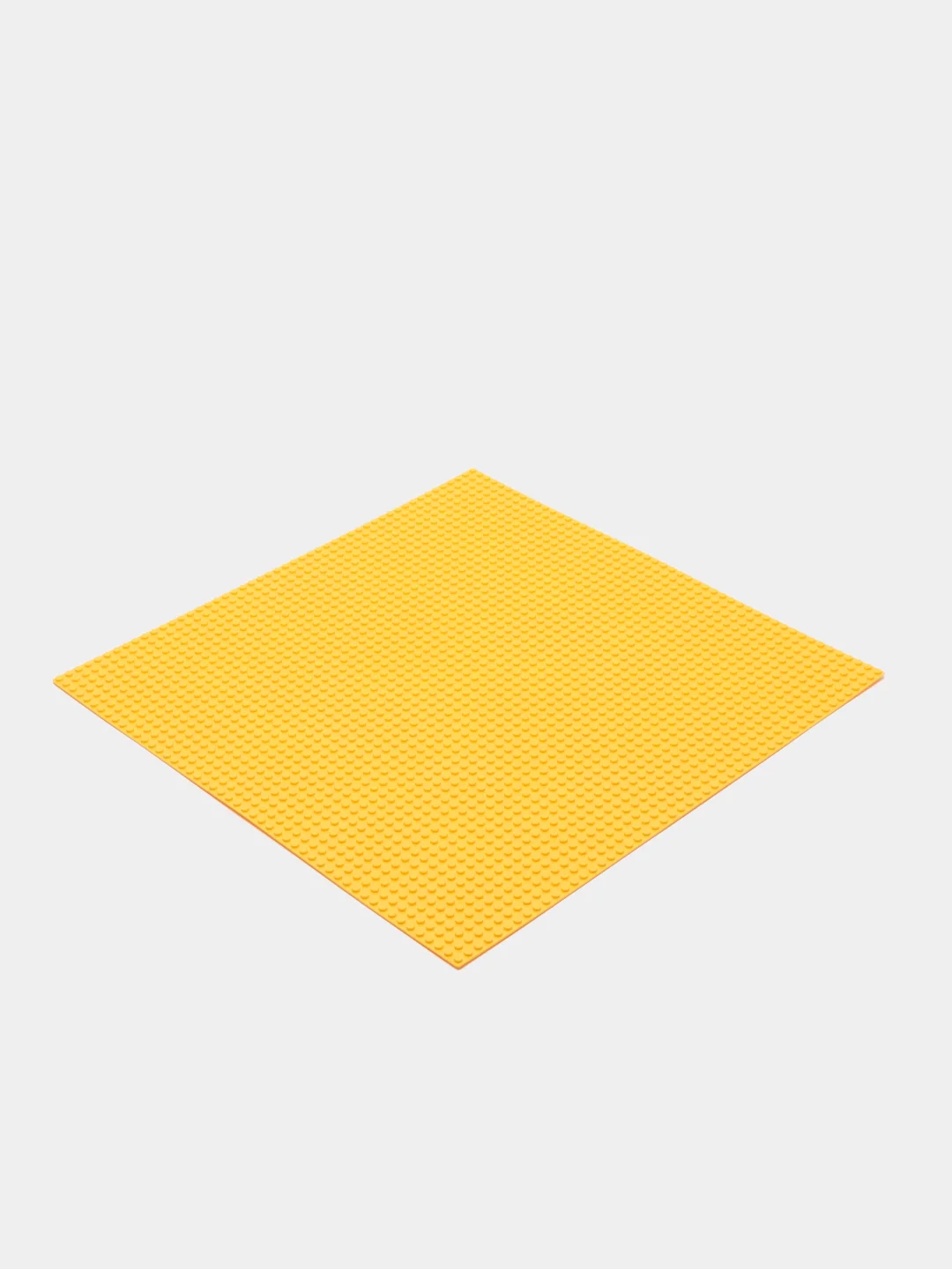 Желтый пластина для конструктора, 40*40