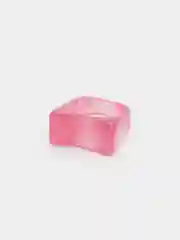 Вишнёвый массивные женские кольца