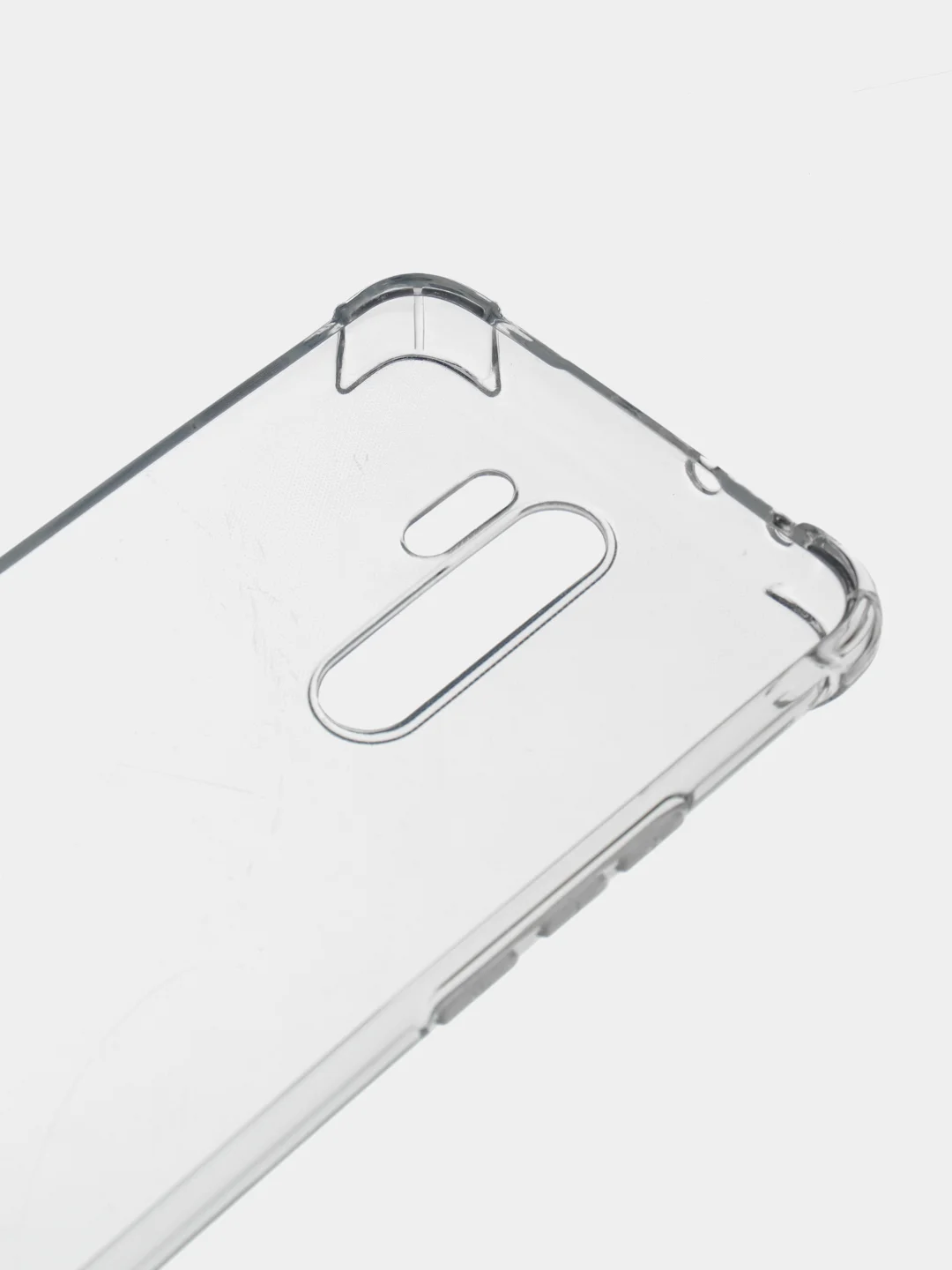 Прозрачный чехол для Xiaomi Redmi 9 (Сяоми Редми 9), прозрачный и черный
