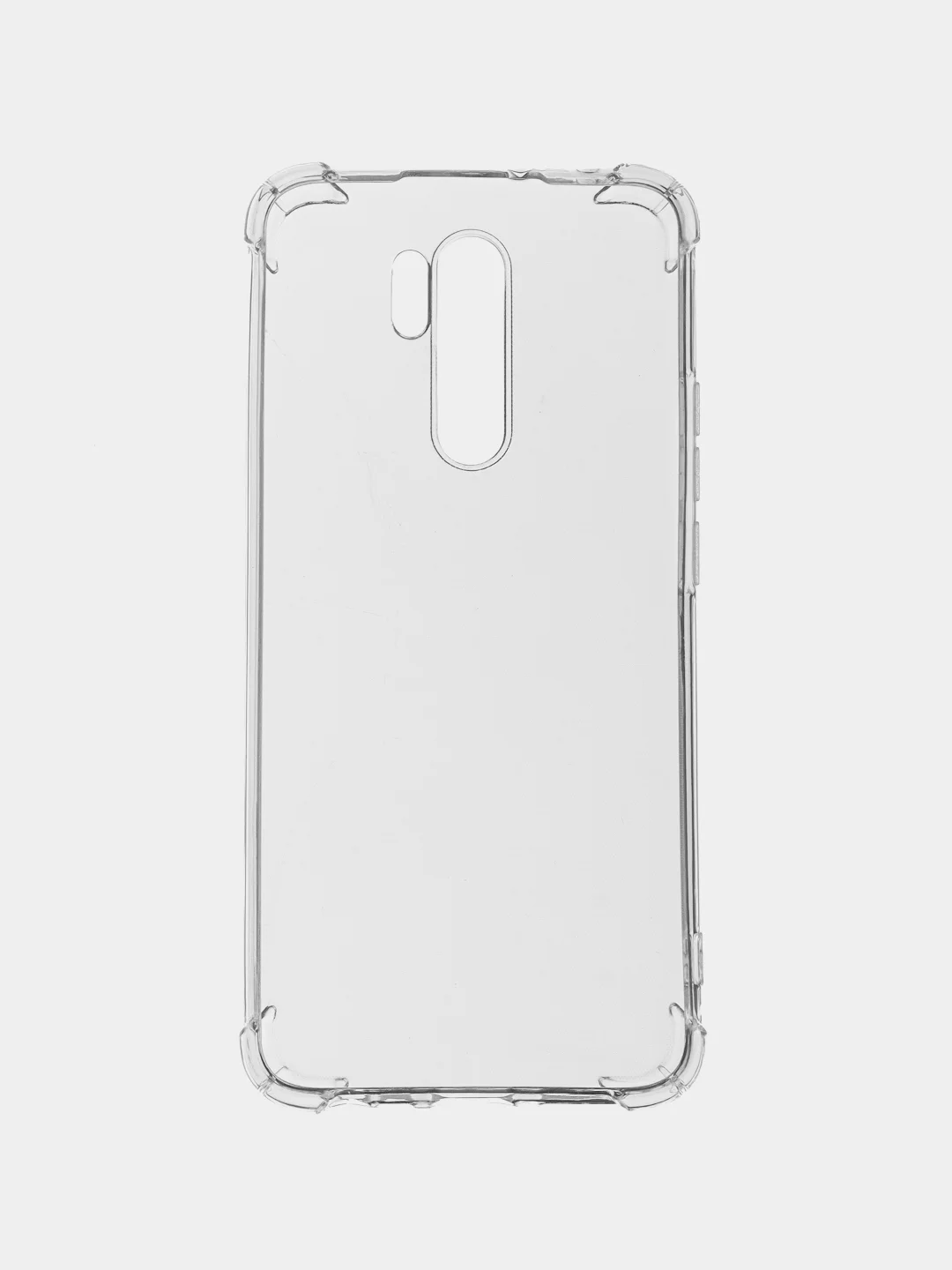 Прозрачный чехол для Xiaomi Redmi 9 (Сяоми Редми 9), прозрачный и черный