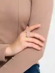 Лимонный массивные женские кольца
