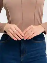 Лимонный массивные женские кольца