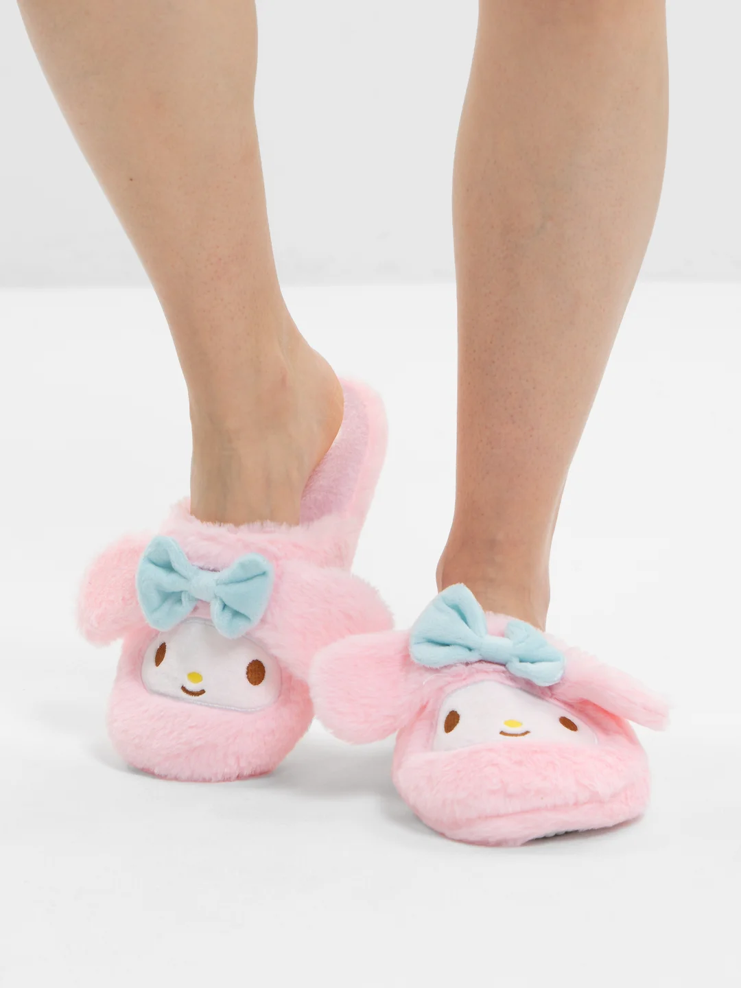 Аметистовый домашние тапочки Куроми и Мелоди, Kuromi, My Melody