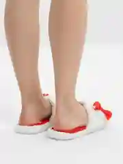 Багровый домашние тапочки Куроми и Мелоди, Kuromi, My Melody
