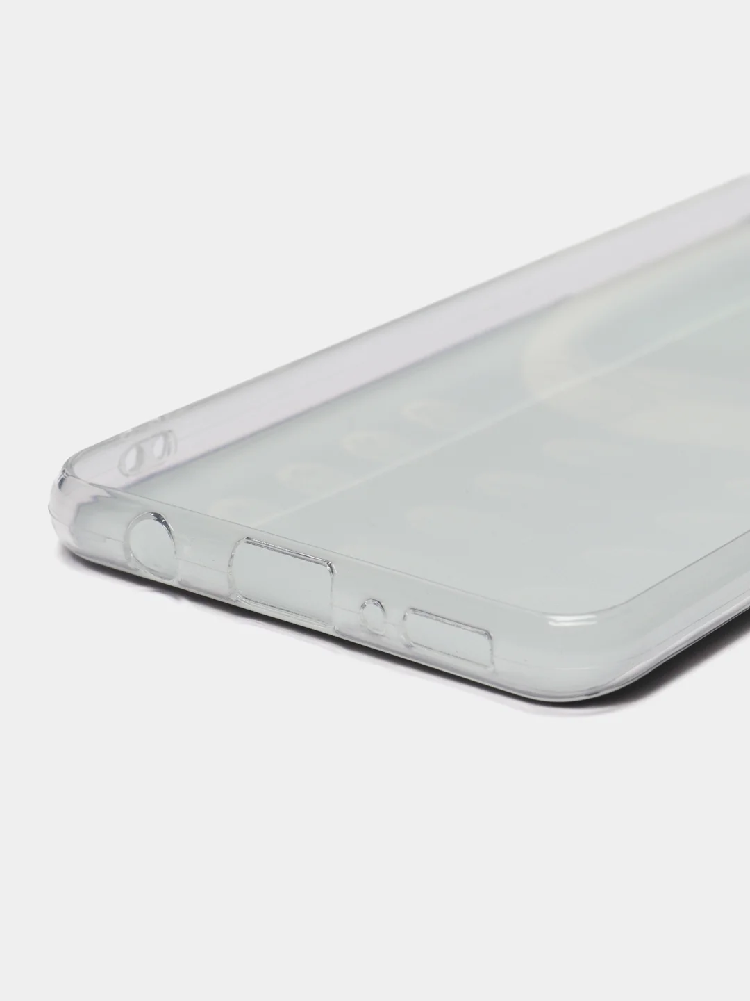 Угольный силиконовый чехол на Samsung Galaxy A31 / Самсунг А31 прозрачный с рисунком, защита камеры