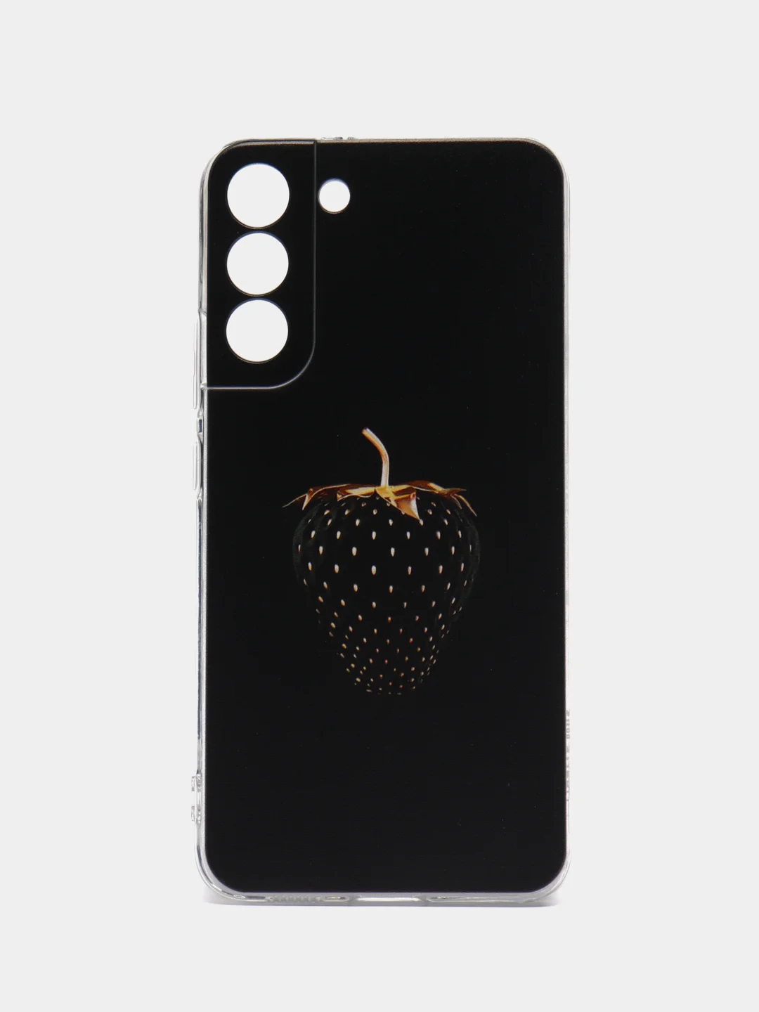Разноцветный чехол на Samsung Galaxy S22 Plus / Самсунг S22 Plus прозрачный, с рисунком, защита камеры
