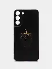 Разноцветный чехол на Samsung Galaxy S22 Plus / Самсунг S22 Plus прозрачный, с рисунком, защита камеры