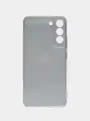 Разноцветный чехол на Samsung Galaxy S22 Plus / Самсунг S22 Plus прозрачный, с рисунком, защита камеры
