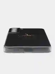 Разноцветный чехол на Samsung Galaxy S22 Plus / Самсунг S22 Plus прозрачный, с рисунком, защита камеры