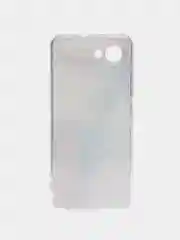 Ледяной силиконовый чехол на Realme C30 / Реалми С30 прозрачный, с рисунком, защита камеры