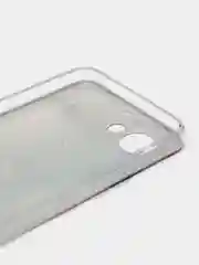 Ледяной силиконовый чехол на Realme C30 / Реалми С30 прозрачный, с рисунком, защита камеры