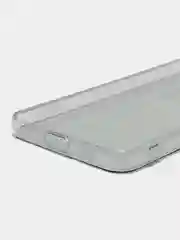 Тёмно-коричневый чехол на Samsung Galaxy S22 Plus / Самсунг S22 Plus прозрачный, с рисунком, защита камеры