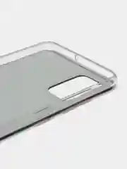 Бирюзовый чехол на Samsung Galaxy A71 4G / Самсунг А71 4G прозрачный, с рисунком, защита камеры
