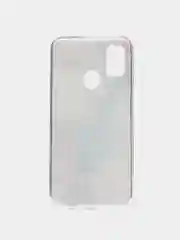 Ледяной силиконовый чехол на Samsung Galaxy M21/M30s / Самсунг М21/М30s с рисунком, защита камеры