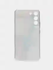 Ледяной чехол на Samsung Galaxy S22 Plus / Самсунг S22 Plus прозрачный, с рисунком, защита камеры