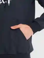 Серый худи мужской, тонкий, оверсайз
