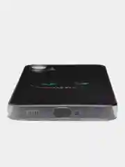 Черный силиконовый чехол на Nothing Phone 1 / Нотинг Фон 1 прозрачный, с рисунком, защита камеры