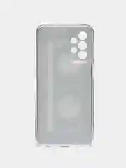 Хром чехол силиконовый на Samsung Galaxy A23 / Самсунг А23 прозрачный с рисунком, защита камеры