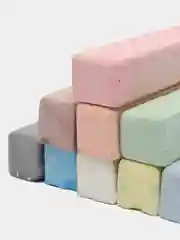 Белый мелки цветные