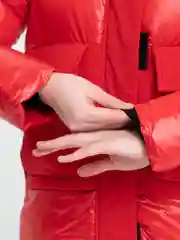 Красный куртка женская, демисезонная