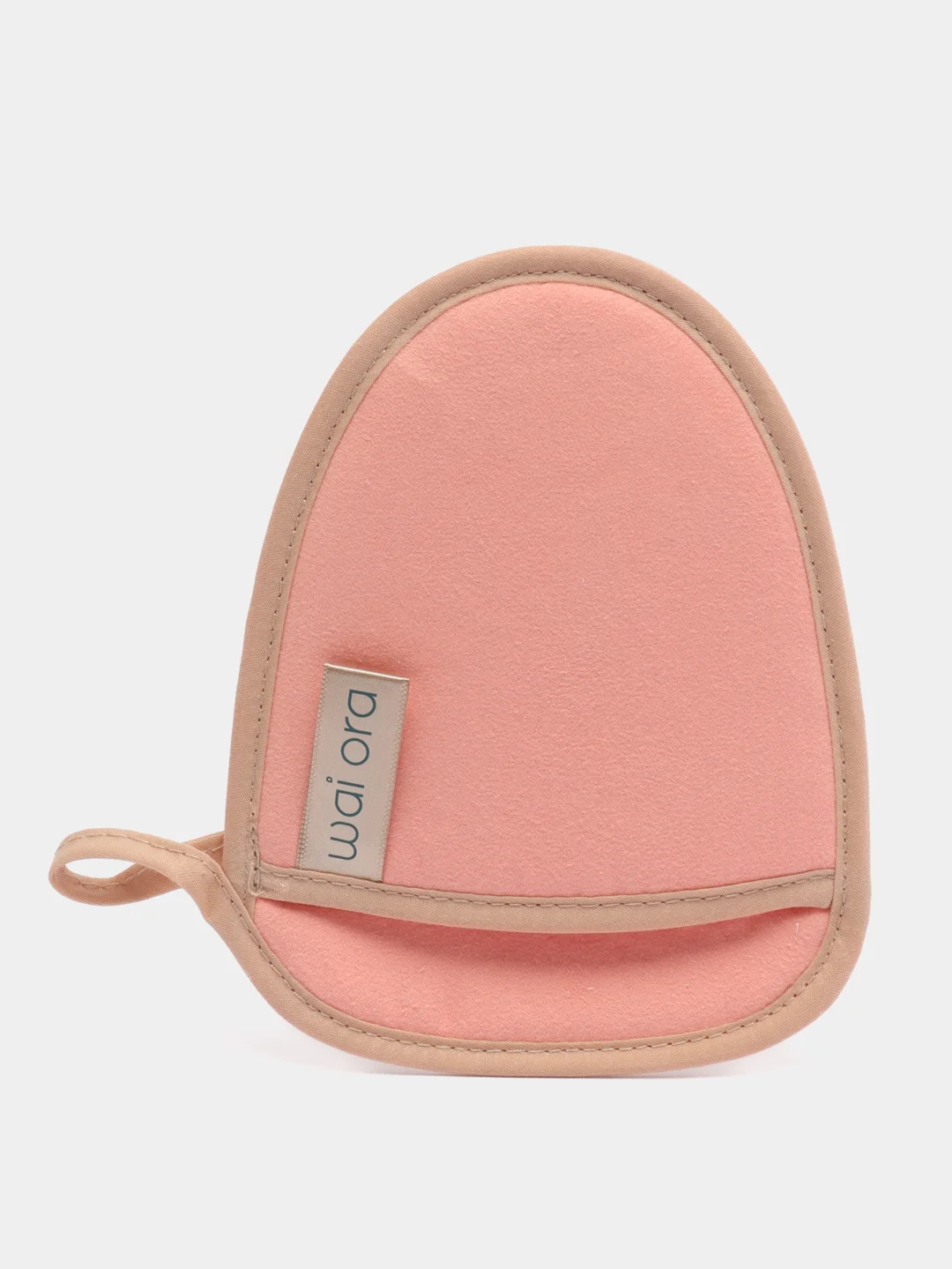 Коралловый меланж двухсторонний спонж для душа Dolce, 12 х 15 см