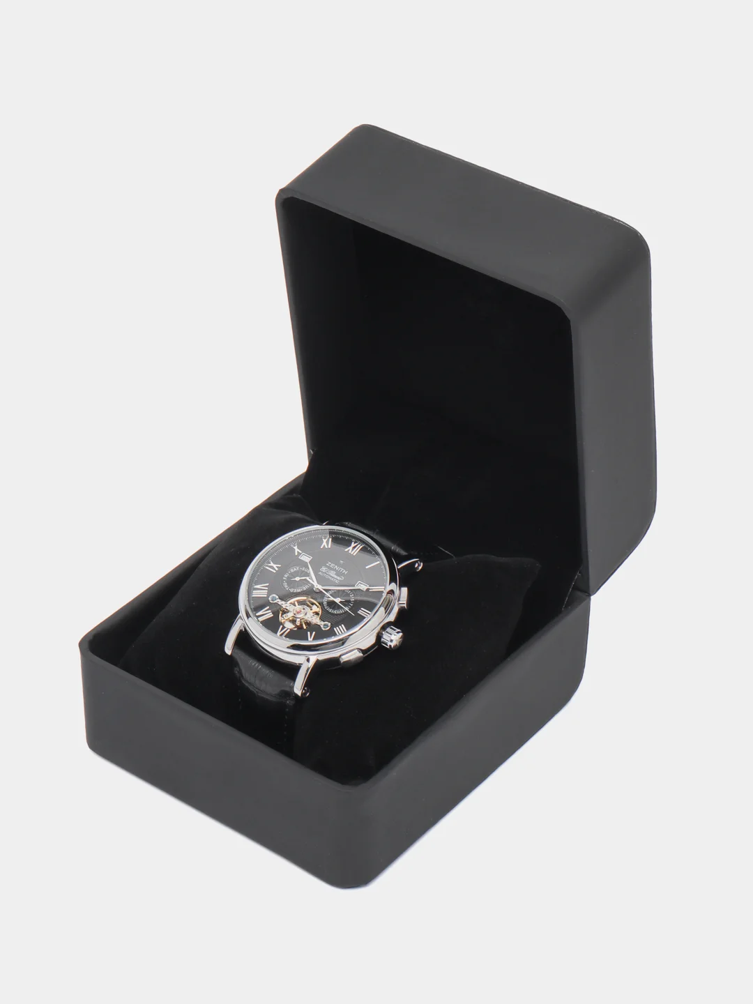 Черный часы мужские Zenith, механические