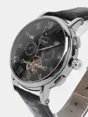 Черный часы мужские Zenith, механические